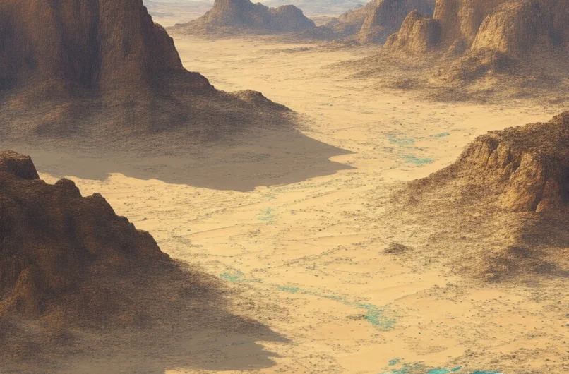 desert sinai map