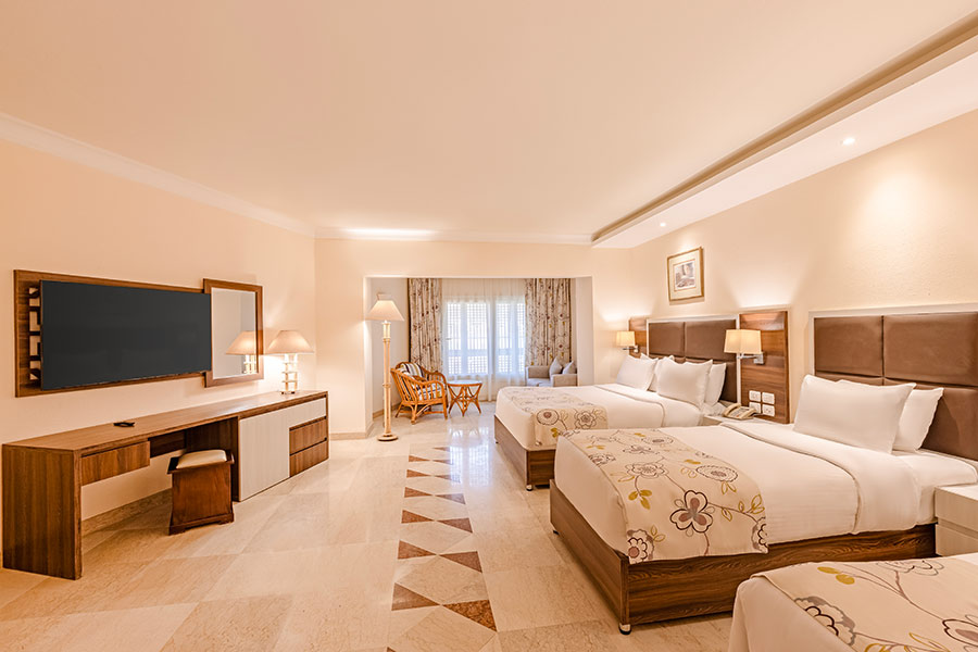 Family Room with Partial Sea View
