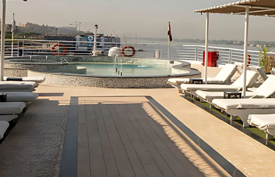 MS Farida Nile Cruise Swimming Pool Photo