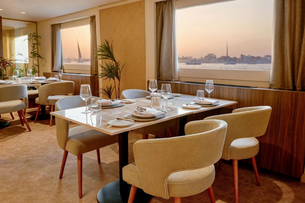 Nile Exploration Cruises MS Royal Serenade The Restaurant 2